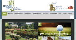 Desktop Screenshot of communityleague-stmary.org